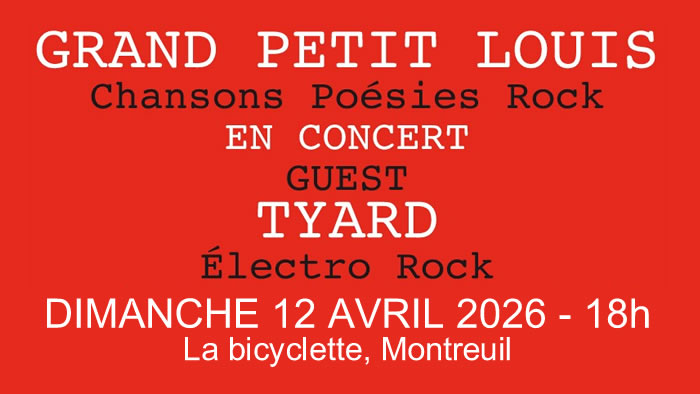 Dim 12 avril à Montreuil